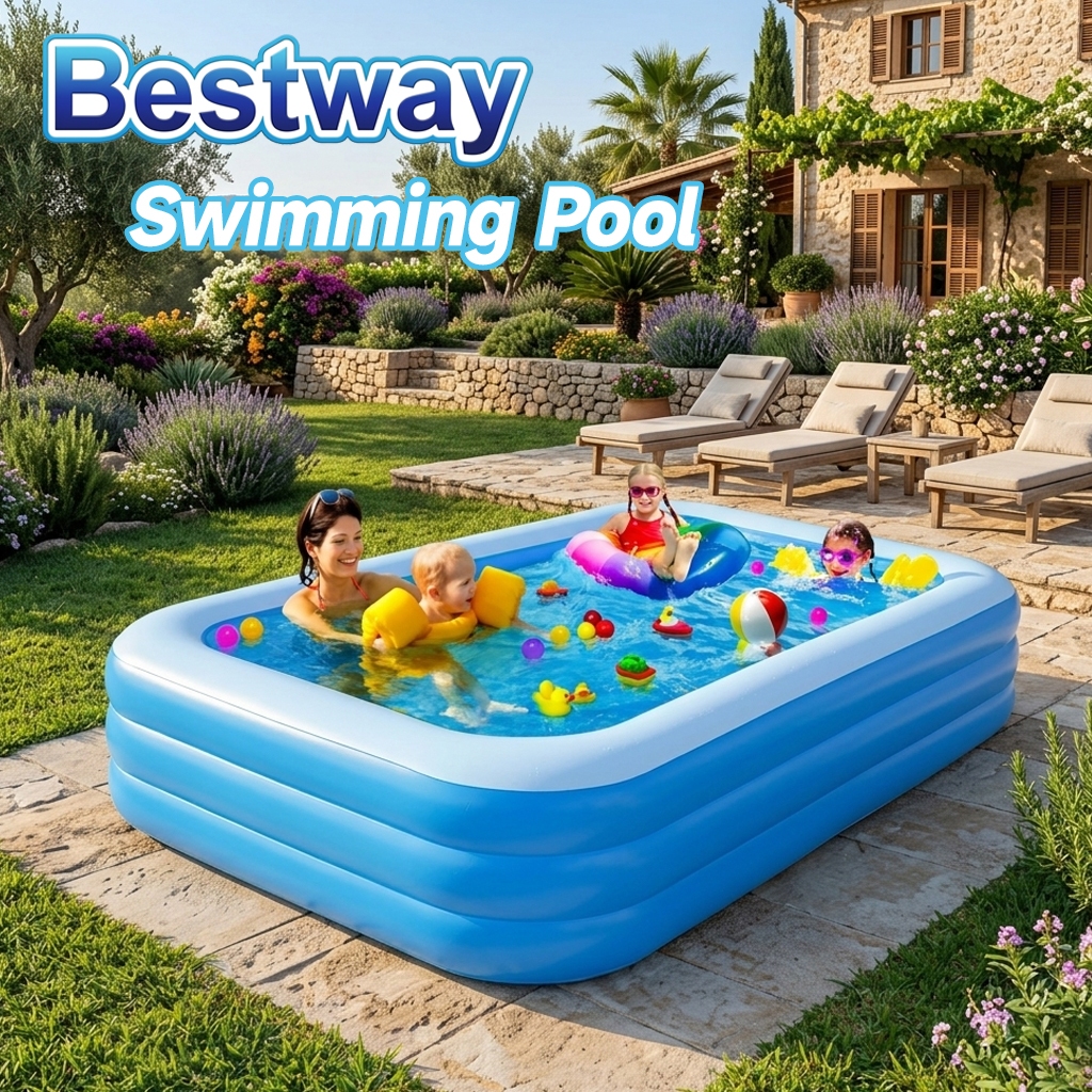 Shop bestway inflatables family pool for Sale on Shopee Philippines