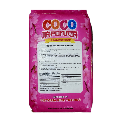 Coco Jasponica Japanese Rice 25kg (Nationwide Shipping) | Shopee ...