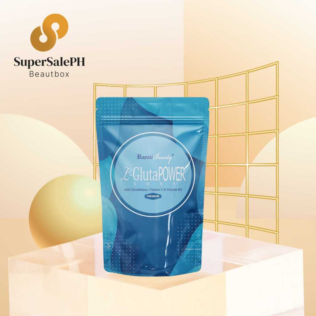 luminous white glutathione L-Gluta Power Soap new packaging