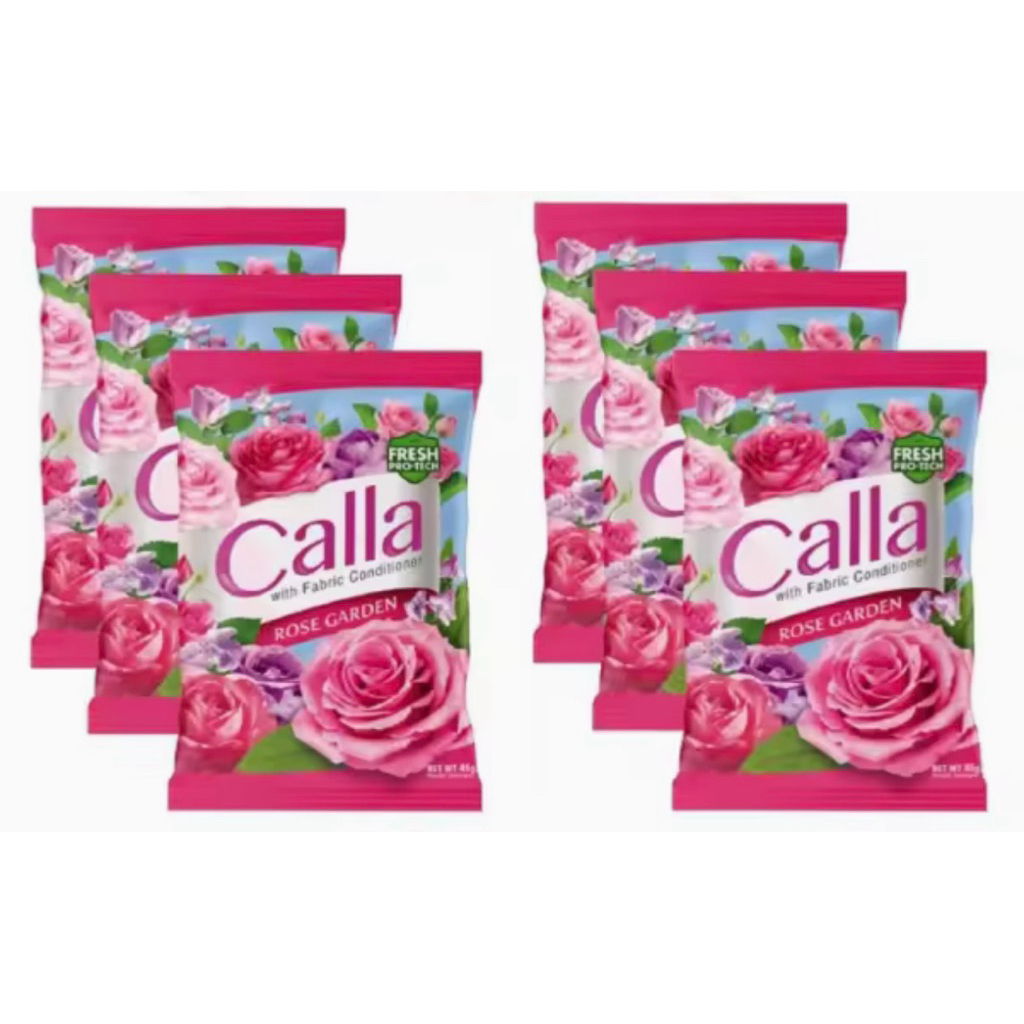 Calla Powder Rose Garden 45grams -12 pieces | Shopee Philippines