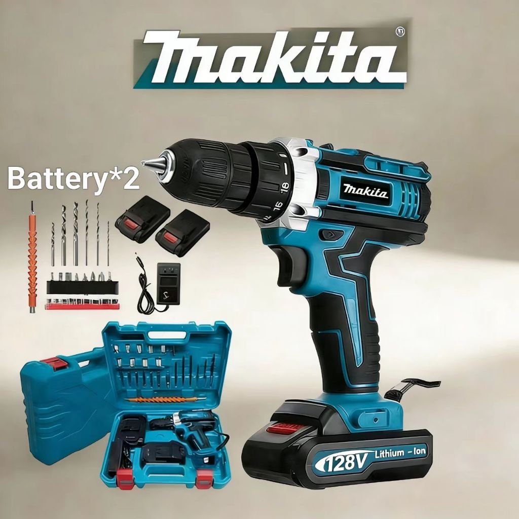 Original Cordless Drill Electric Wireless Hammer Drill Cordless Impact ...
