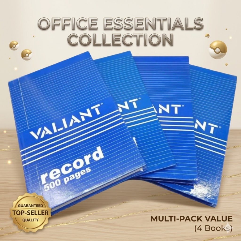 (TNP) Valiant Record Notebook – Choose 150 / 200 / 300 / 500 Pages ...