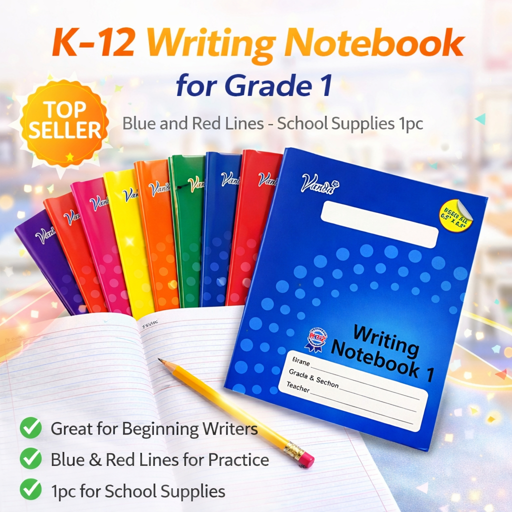 Shop k 12 writing notebook grade 1 for Sale on Shopee Philippines