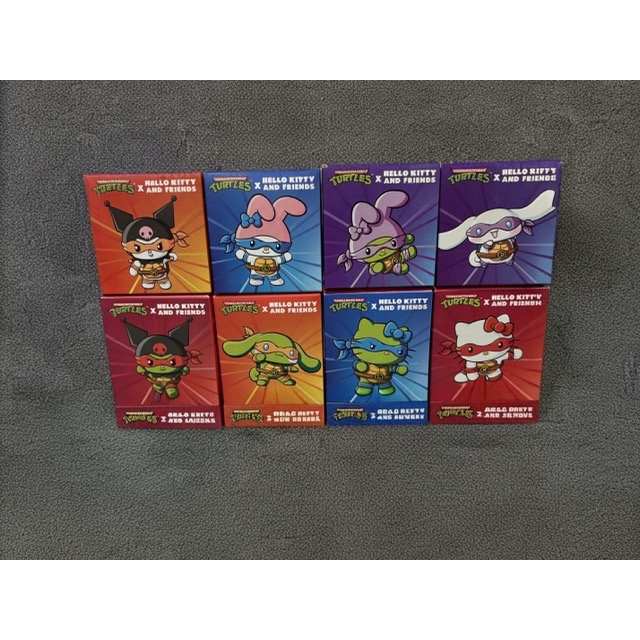 2025 McDo Happy Meal TMNT x Hello Kitty and Friends Complete Set ...