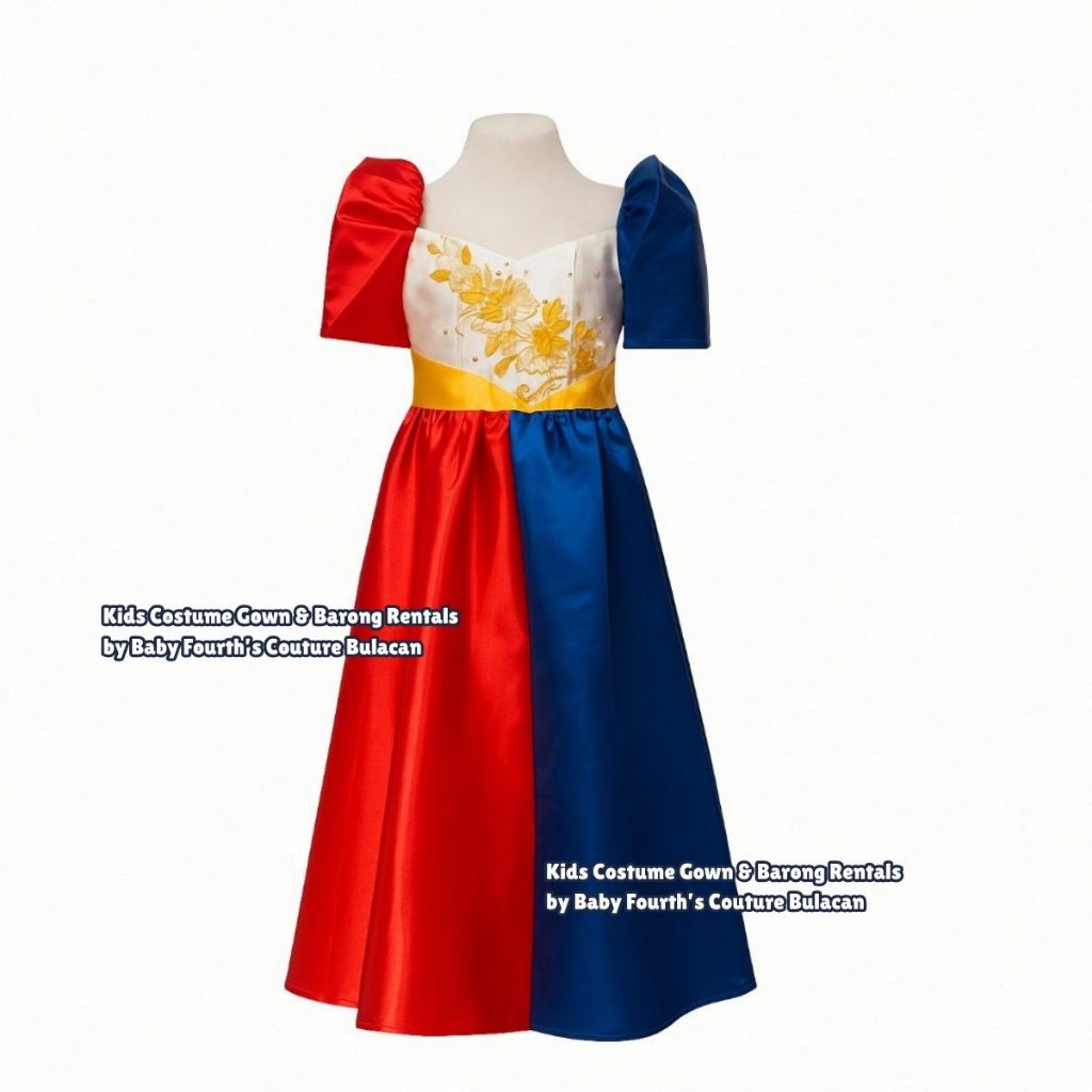 filipiniana dress flag design Modern Filipiniana Flag Design