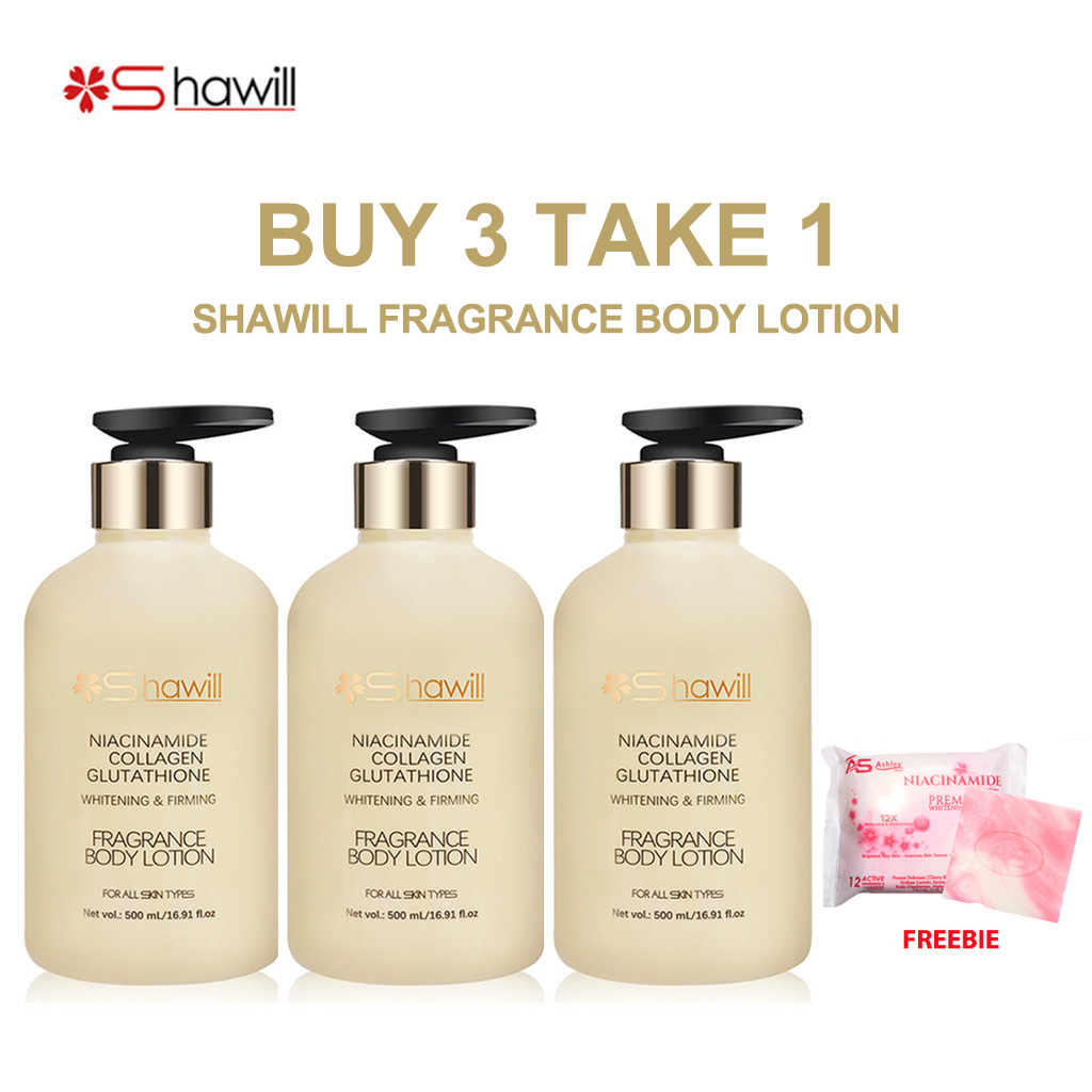Shawill Niacinamide Body Lotion Rose Fragrance Lotion Whitening Firming ...