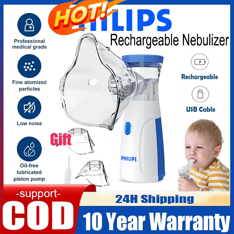 Rechargeable Portable Nebulizer with New Upgradation Inhaler Spray for ...