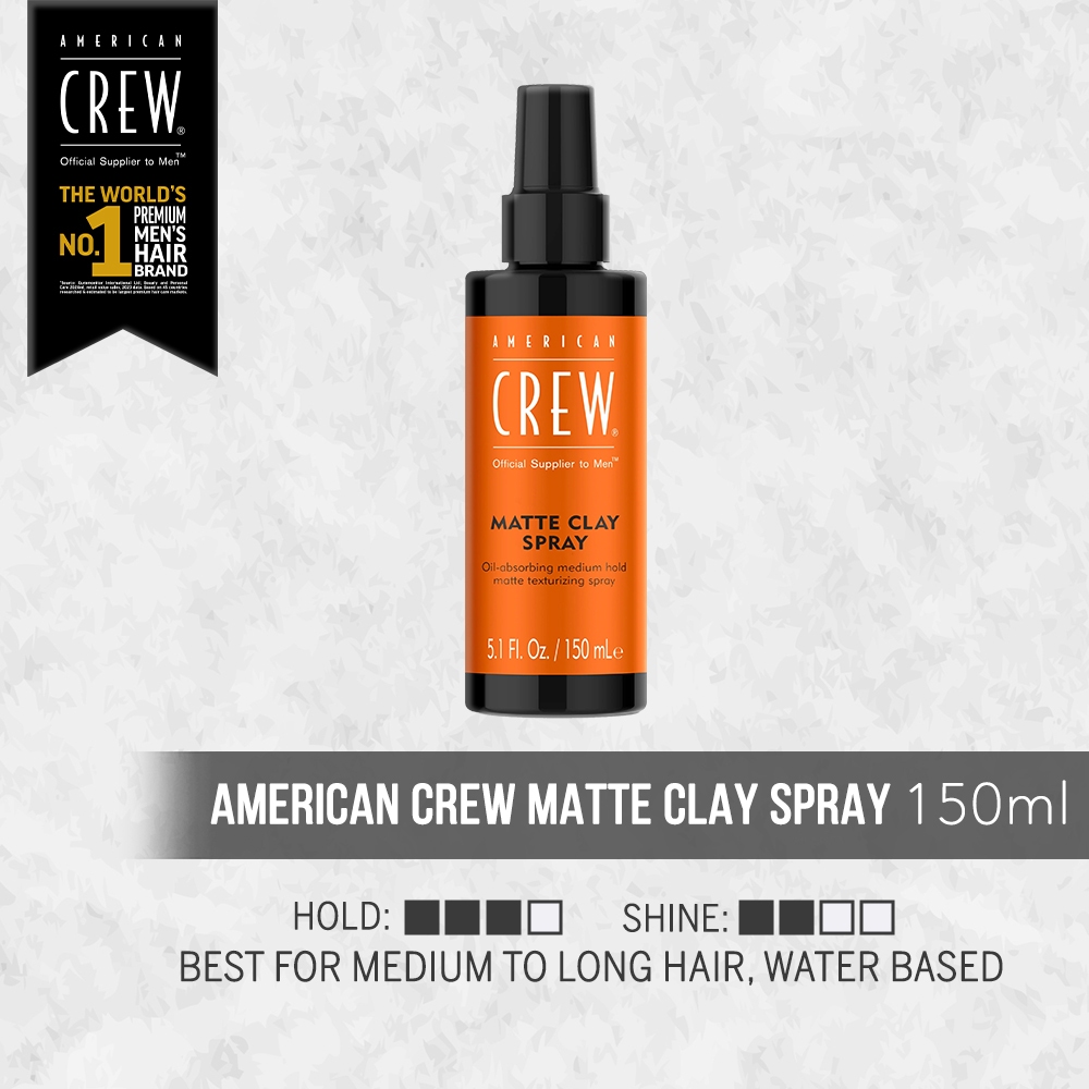 American Crew Matte Clay Spray 150ml | Shopee Philippines