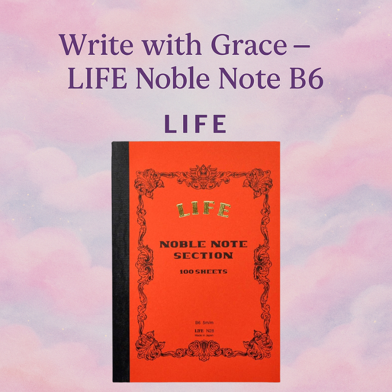 Life Noble Notebook: B6 Plain N29 – The Stationer