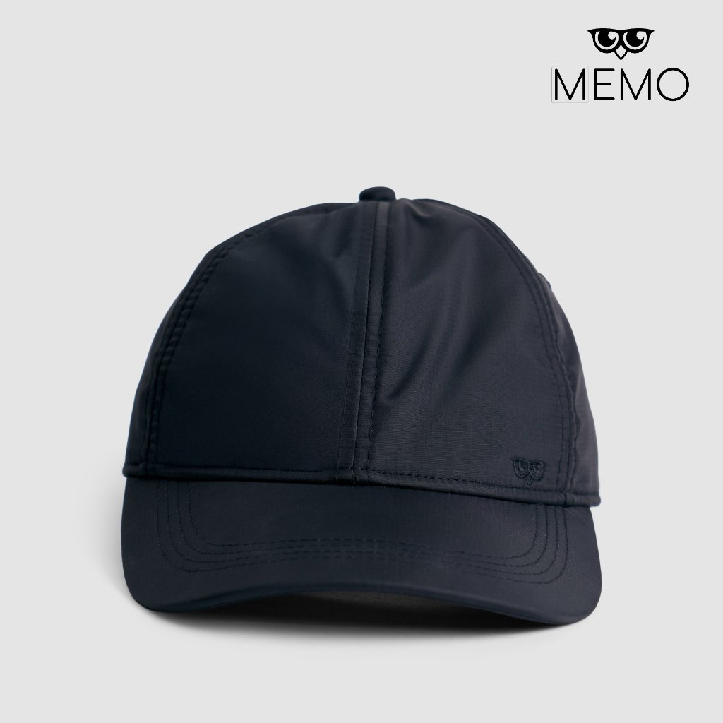 Memo Nylon Baseball Cap For Men (Black/Khaki) | Shopee Philippines
