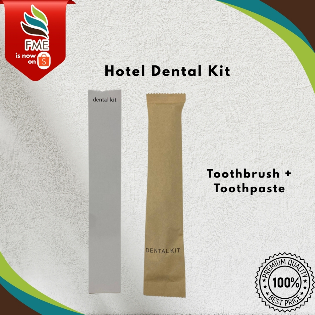 10 pcs Hotel Dental Kit – Travel Toothbrush + Toothpaste | Hotel Guest ...