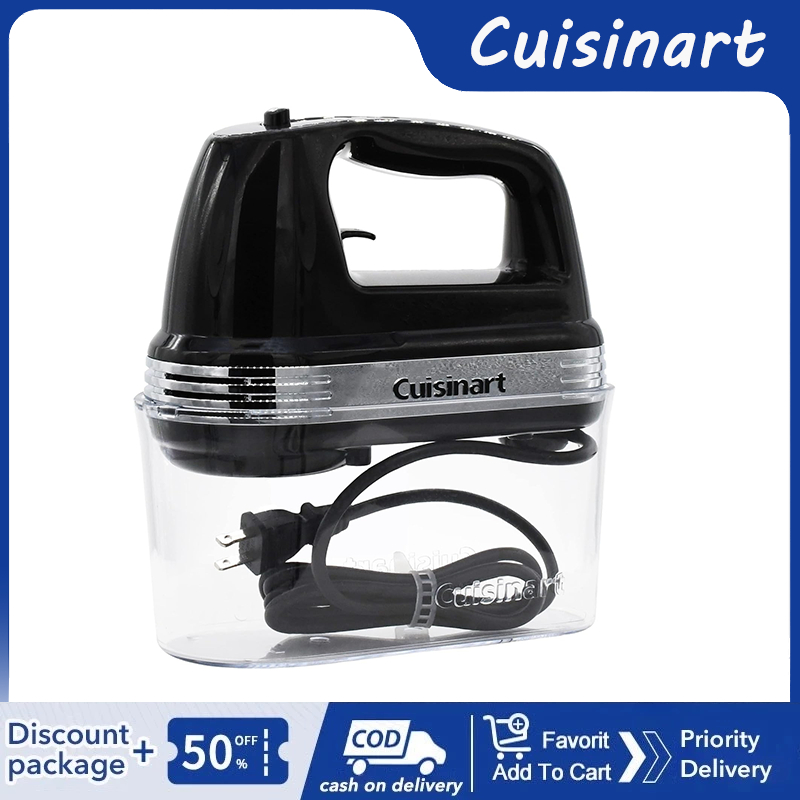 Cuisinart 9-Speed Digital Hand Mixer Electric, 400W Powerful DC Motor ...