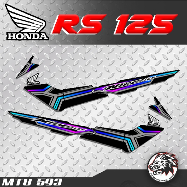 HONDA RS 125 STOCK PREMIUM DECAL | Shopee Philippines