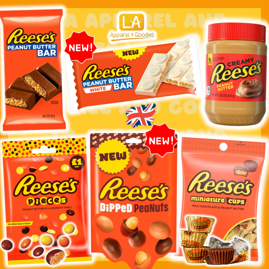 Reese's Miniature Cups , XL Bar ,spread reeses and Pieces Peanut Butter ...