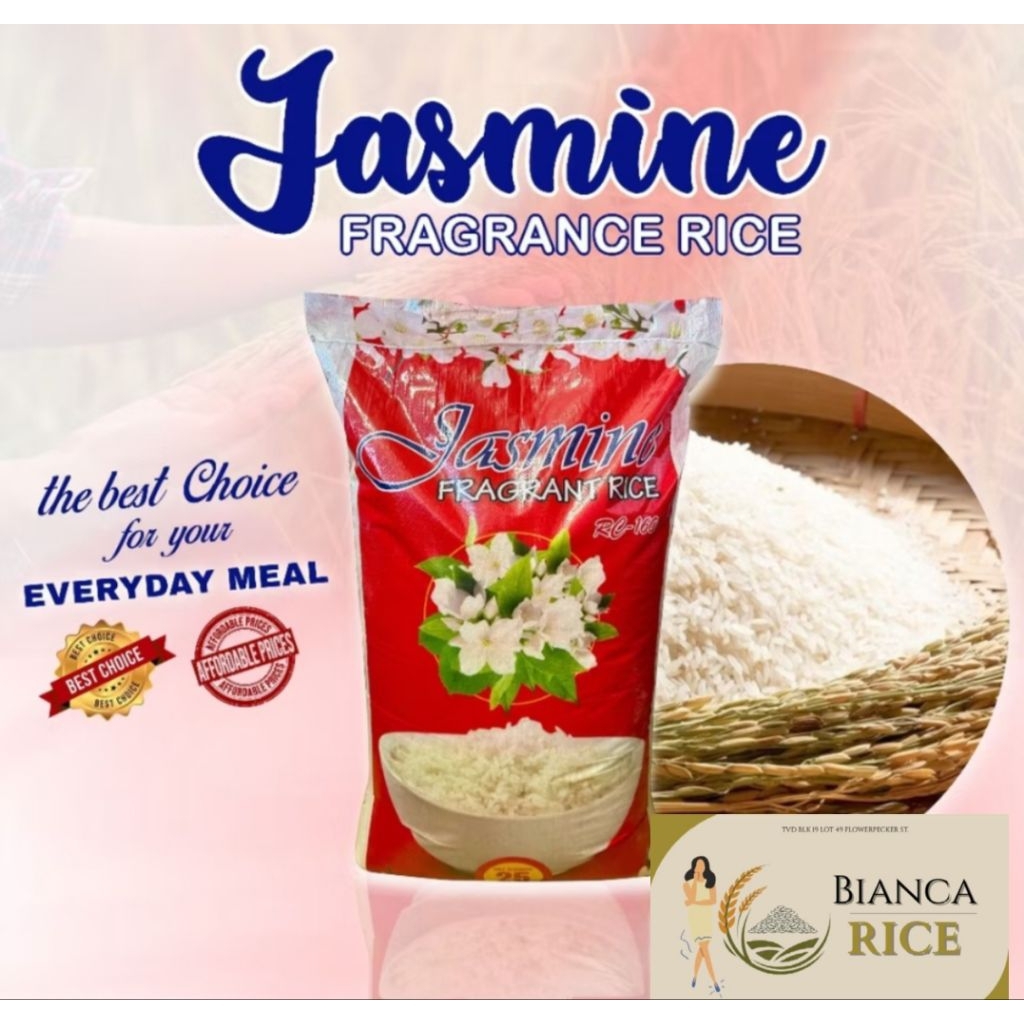Jasmine Local Rice 25 Kilos para sa Masa Na bigas not wholegrain ...