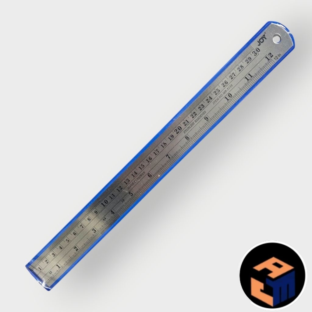 Joy Metal Ruler 12 Inches Long | Shopee Philippines