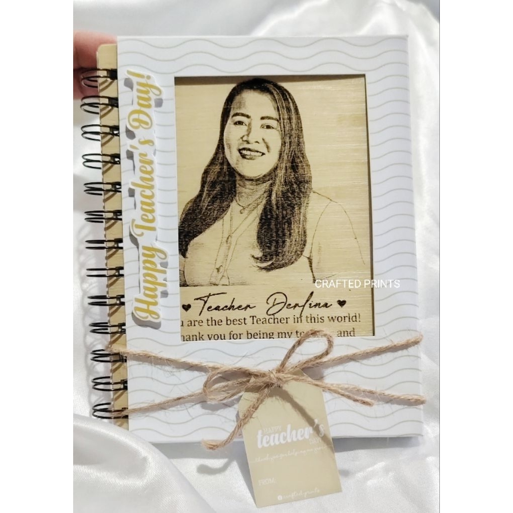 Personalized Bamboo Notebook with FREE Packaging | Shopee Philippines