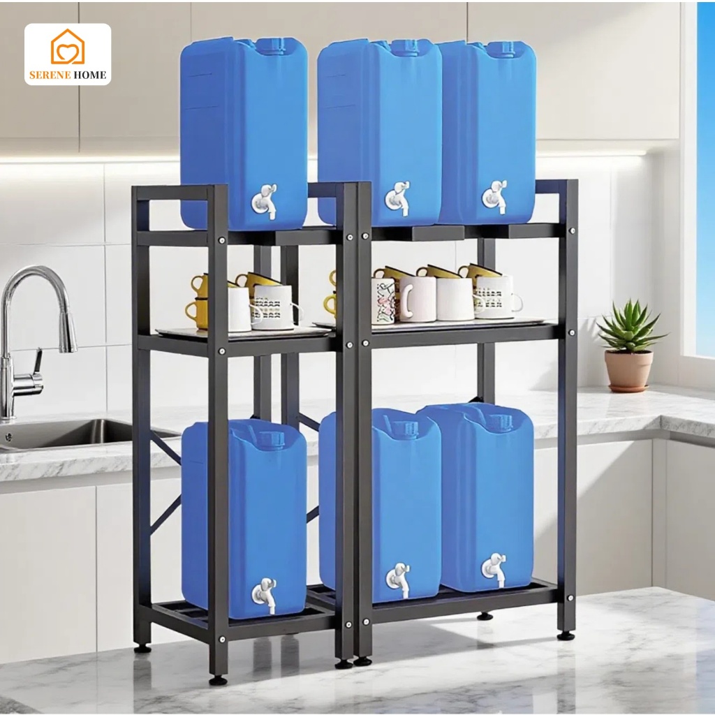 【Free Upgrad】Strengthen Water Container Rack High-Capacity Water Gallon ...