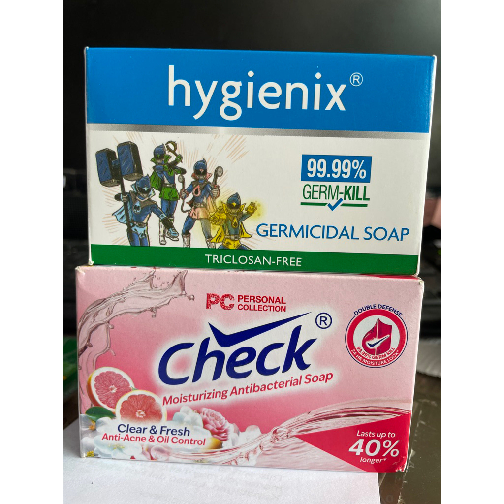 Hygienix soap + Check Soap | Shopee Philippines