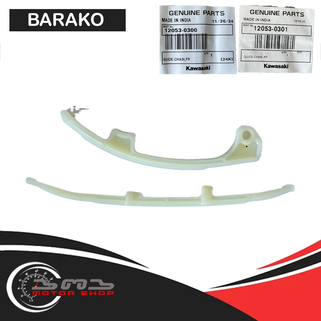 TIMING CHAIN GUIDE SET BARAKO 1 AND 2 12053-0300 12053-0301 v08.2025 ...