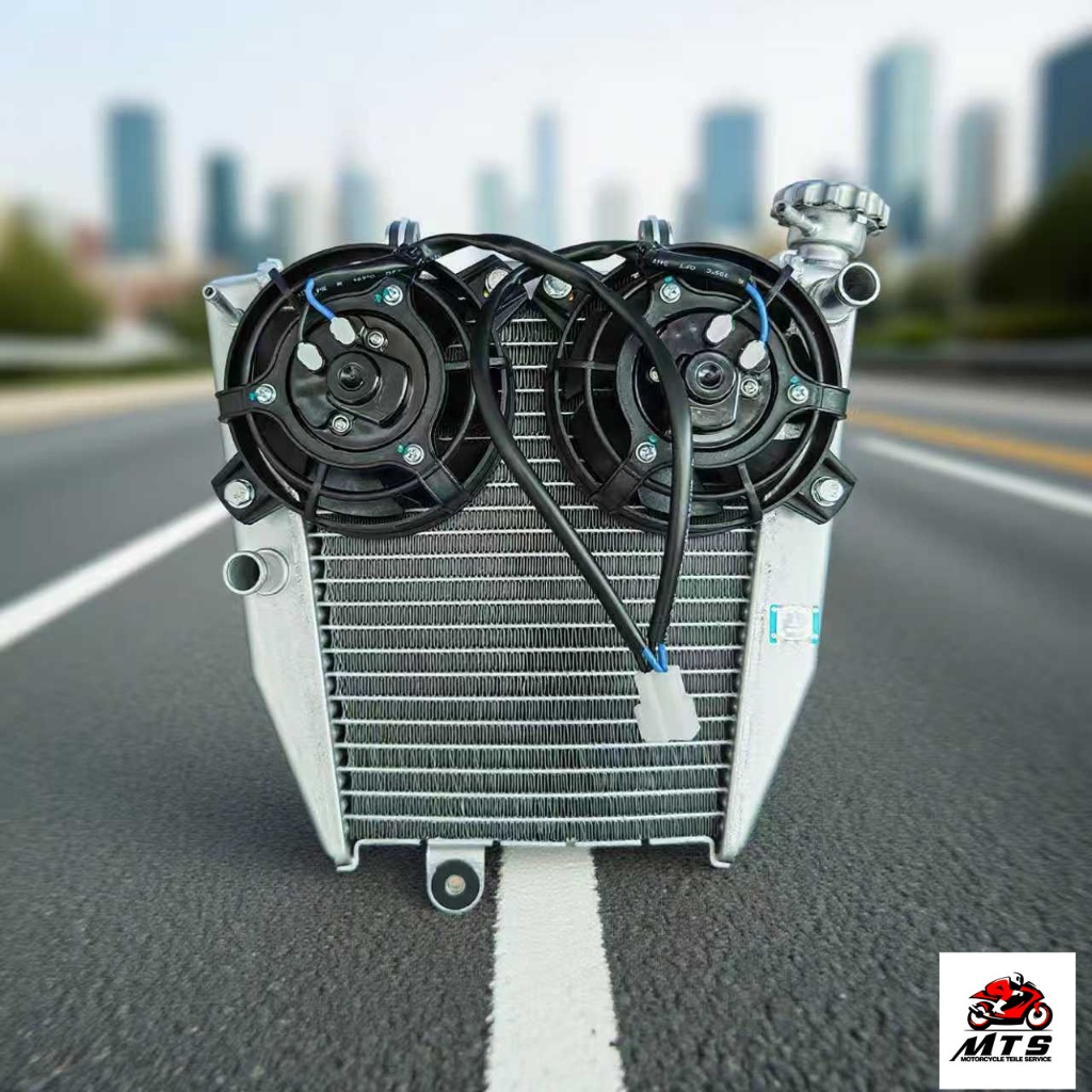 KAMTHAI BIG RADIATOR WITH HEAVY DUTY FAN FOR YAMAHA SNIPER 150 V1/V2 ...