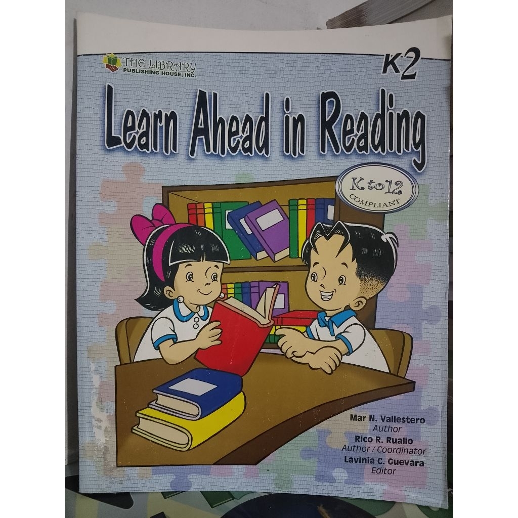 LEARN AHEAD IN READING K2 (brand new | Shopee Philippines