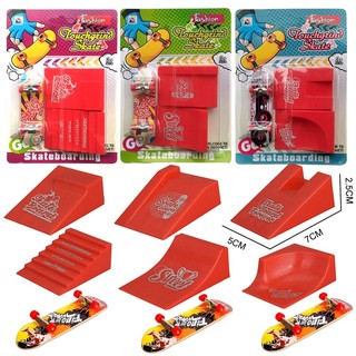Kit Finger Skate Park – Rampe, Scooters, Vélos Et Planches à Doigts, 13 Pièces, Matériau ABS, DIY Créatif – Cadeau Enfant Dès 6 Ans
