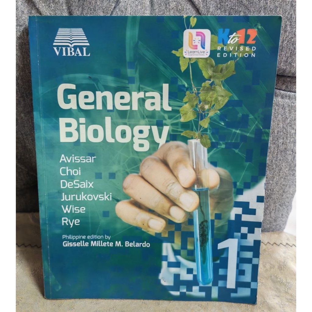 General Biology 1 Grade 11 / 12 SHS Senior High School (Used) | Shopee ...