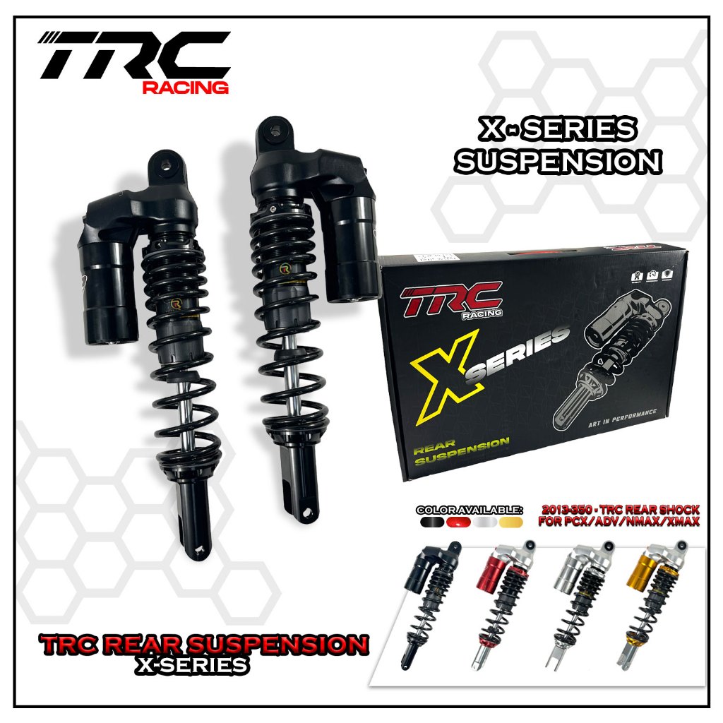 TRC Racing Shock Absorber Suspension X SPORT 350mm NMAX/XMAX/AEROX/ADV ...