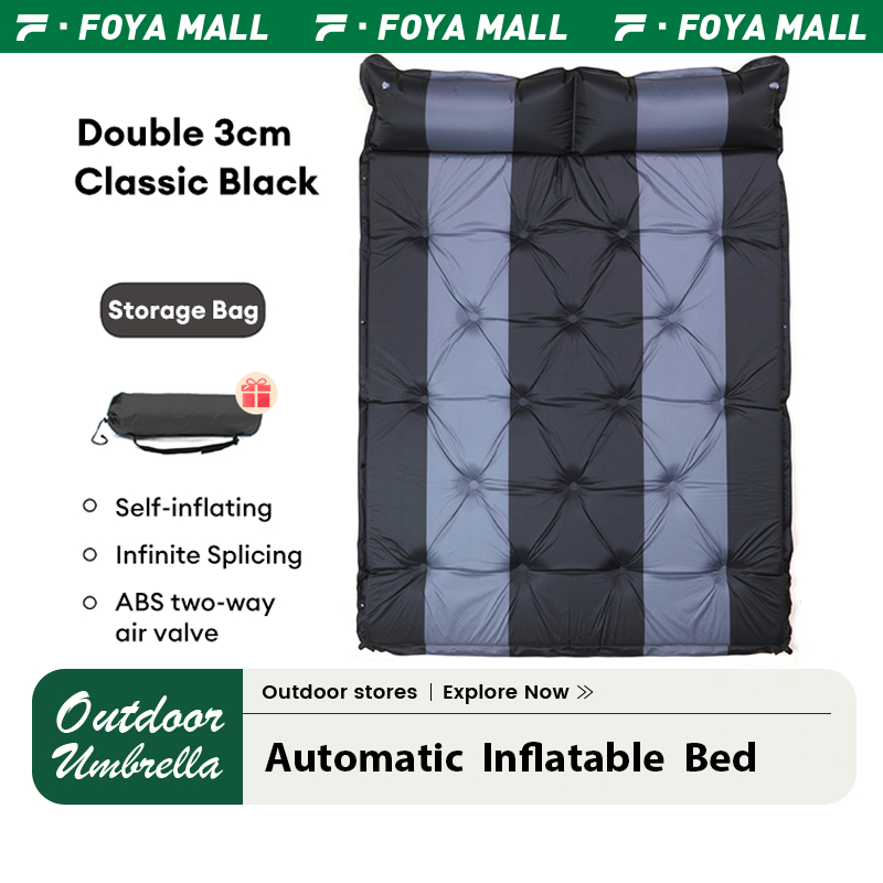 Outdoor Inflatable Bed Automatic Inflatable Portable Waterproof and ...