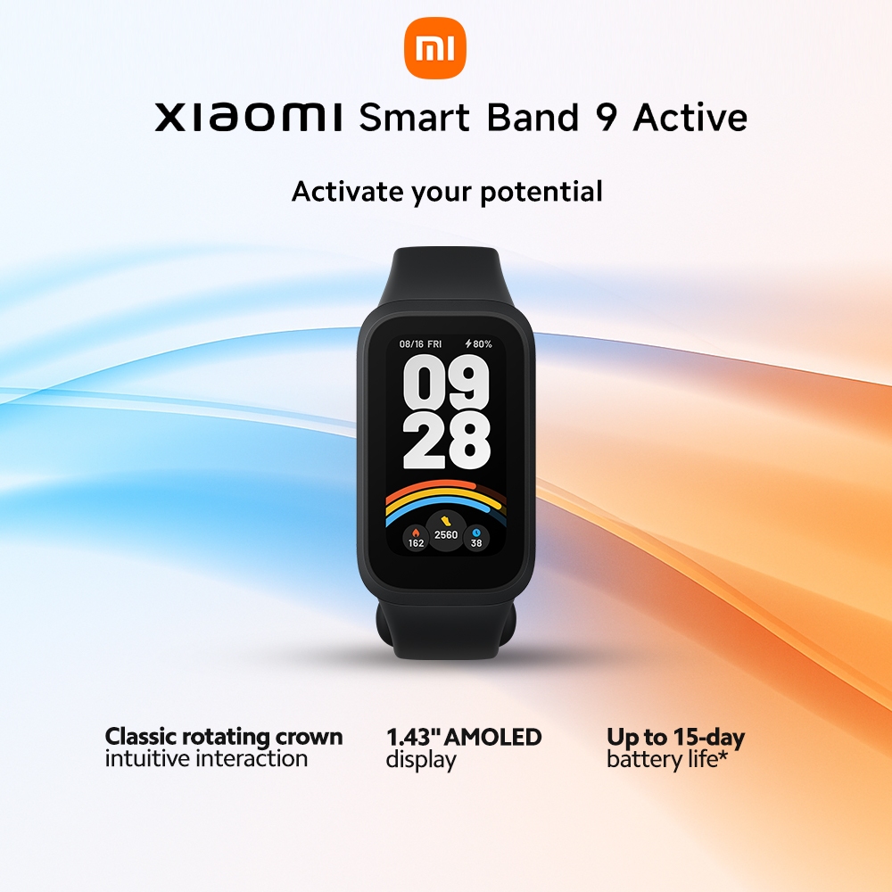 Xiaomi Smart Band Active TFT Display 5ATM Water Resistance