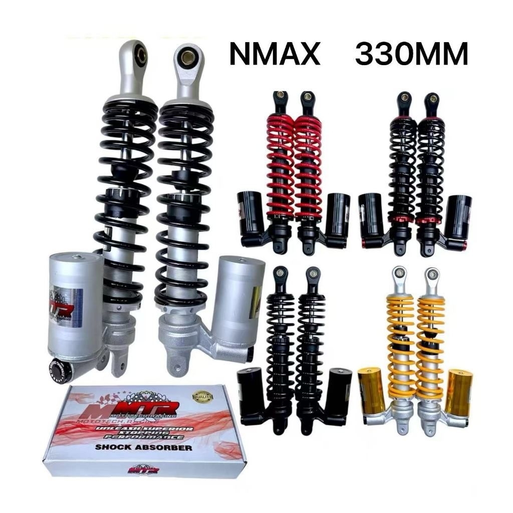 MTR 001 REAR SHOCK AEROX V1-V2 N-MAX V2 305MM/N-MAX V1 330MM/PCX160 ...