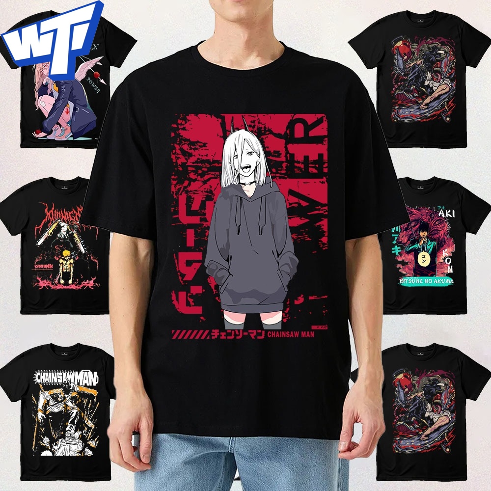 WT Chainsaw Man The Movie Reze Arc T shirt unisex cotton casual ...