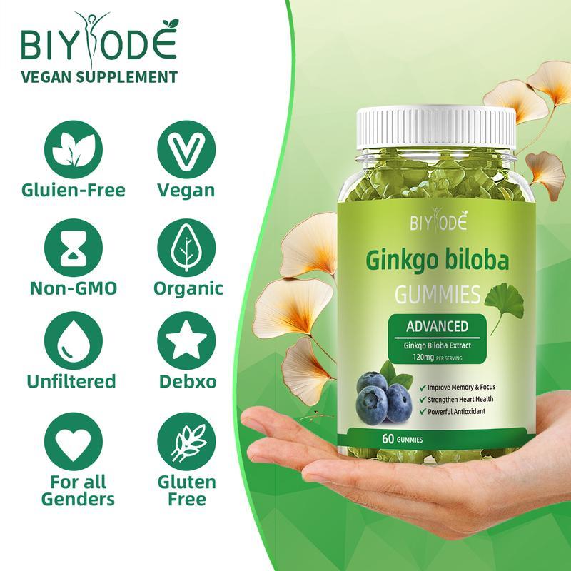 glutathione and ginkgo biloba together 【24H：BUY 1 Take 1】BIYODE Gummies Vitamin B-12 Injections: Boost Amino Acid Derivates Flavors:Mango