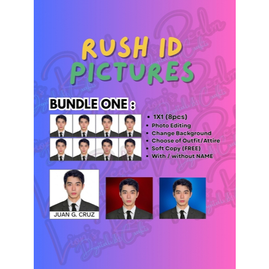 Rush ID Photo Printing | Fast & High Quality ID Pictures | Studio Print ...