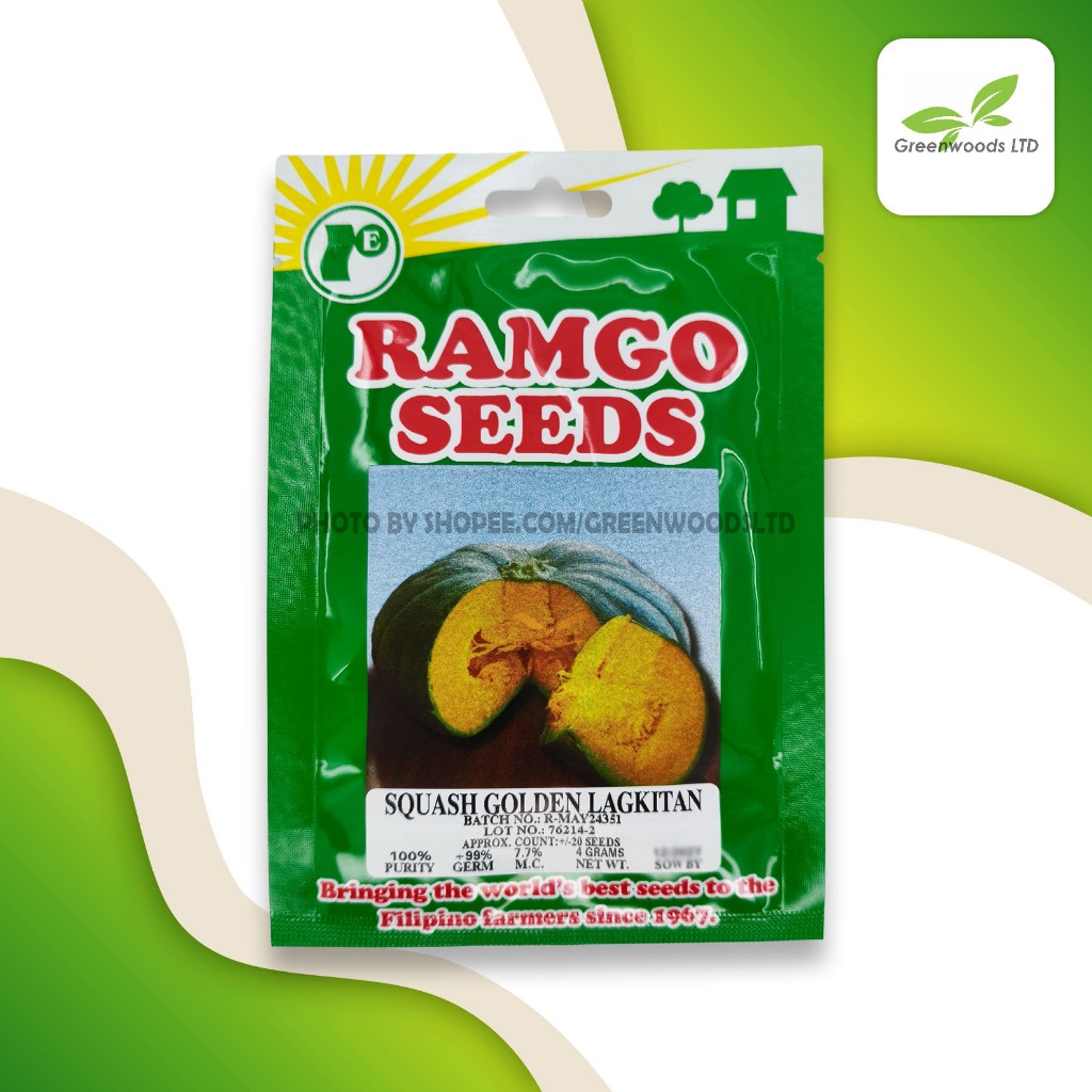 RPD Squash Golden Lagkitan Hybrid Seeds gws31207 | Shopee Philippines