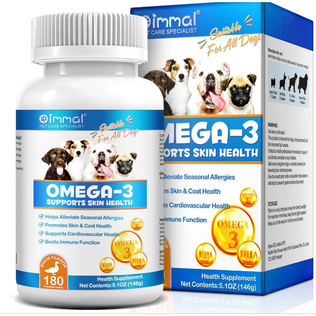 Oimmal Omega-3 Supports Skin and Health 180tabs | Shopee Philippines