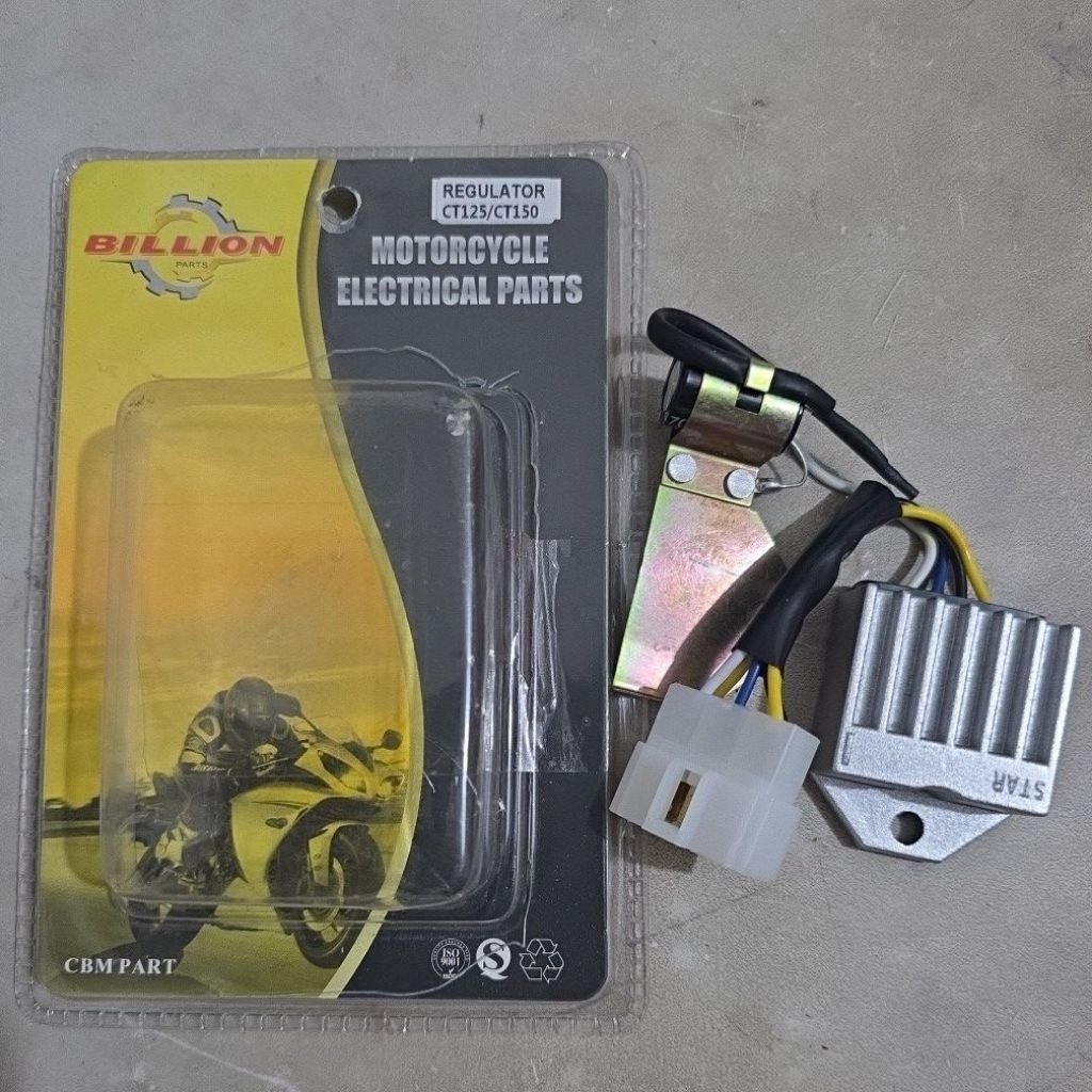 BAJAJ CT125/CT150 RECTIFIER/REGULATOR 5-PIN | Shopee Philippines