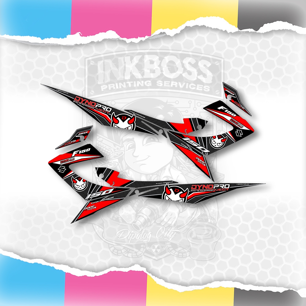 RAIDER 150 CARB DYNO PRO SATRIA STICKER DECALS By INKBOSS (SOFIE ...