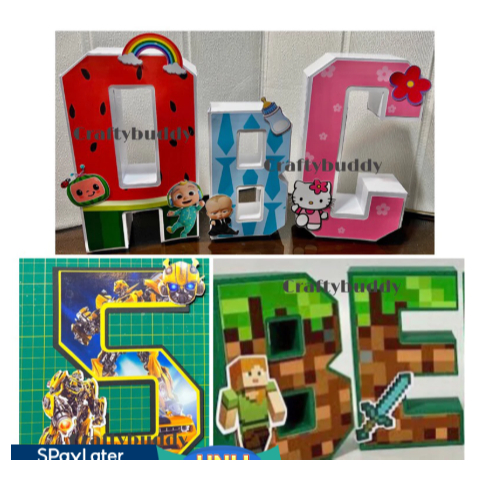 CHEAPEST CUSTOMIZED letter standee/letter standee | Shopee Philippines