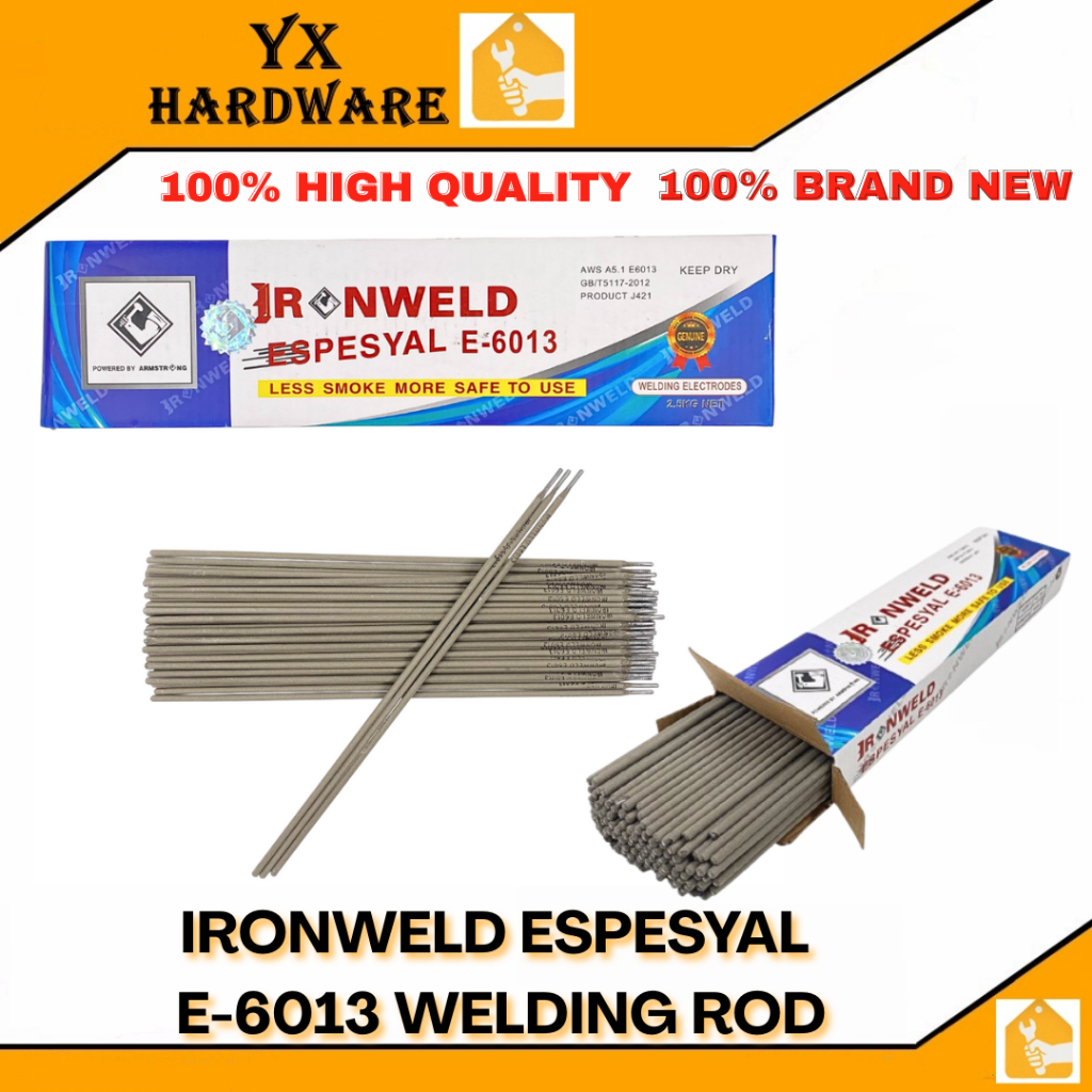 IRONWELD ESPESYAL E-6013 WELDING ROD SIZE: 2.5 X 300MM. (3/32 X 12 INCH ...