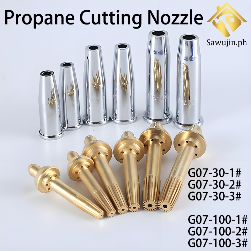 G07-30/100 Propane Natural Gas Cutting Tip Fit Victors Oxy-Torch Split ...