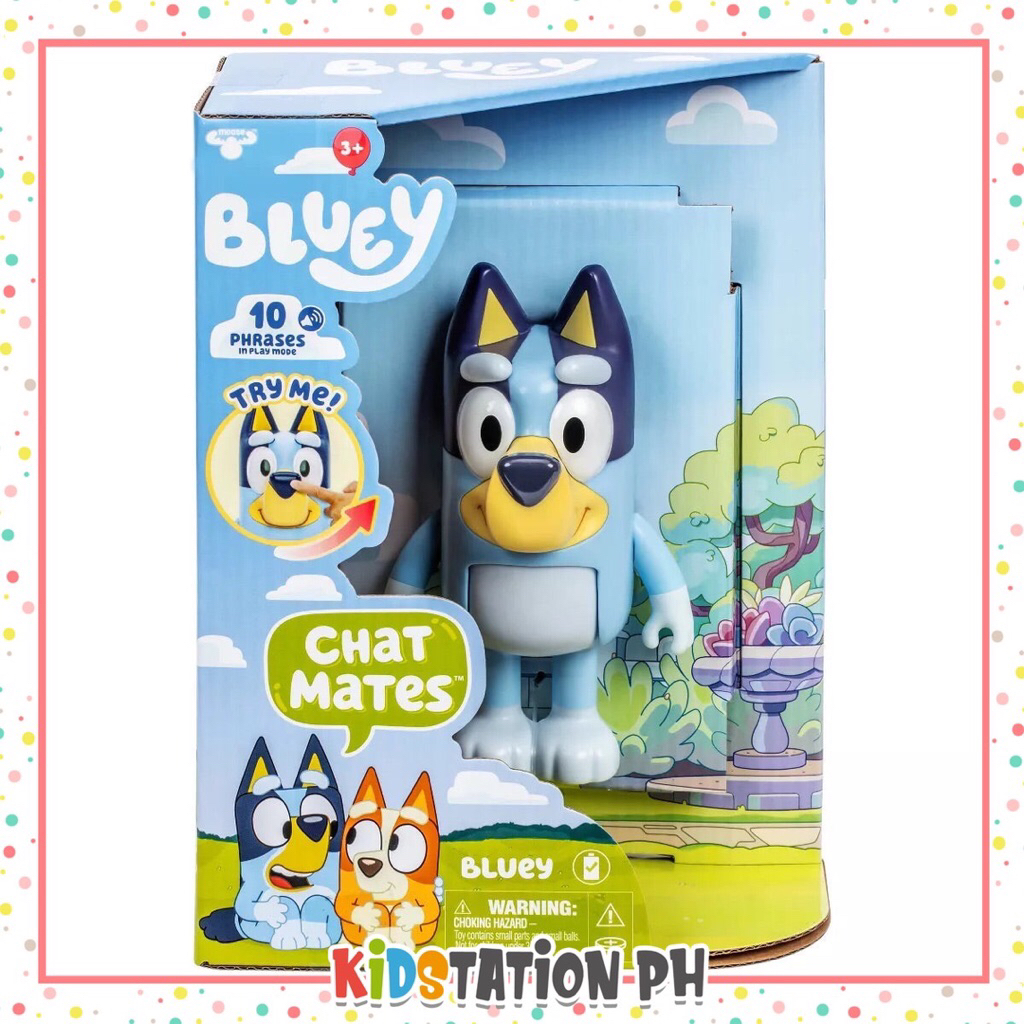 Bluey Chat Mates Figure | Shopee Philippines