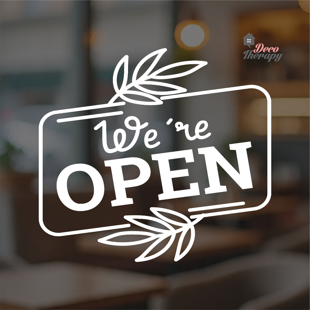 Shop we're open sign for Sale on Shopee Philippines