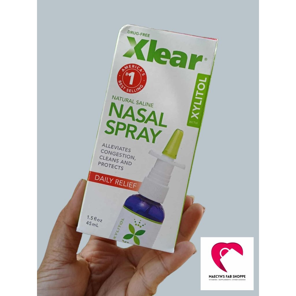 Xlear nasal spray daily relief | Shopee Philippines