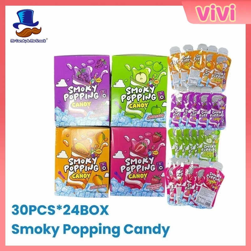 COD | Smoky Popping Candy 30pcs | Kids' Candy | Candy Wholesaler ...