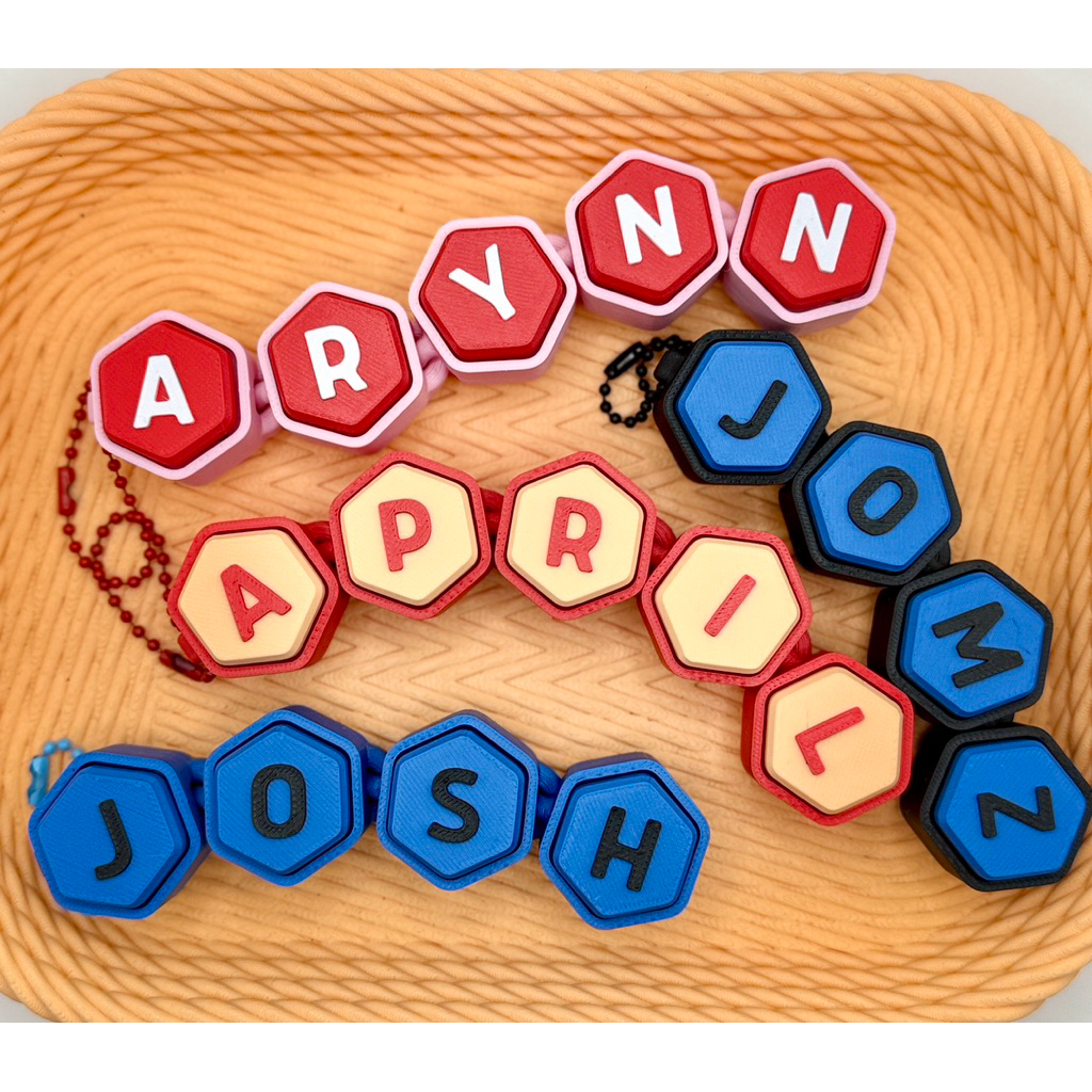 NameSnap Keychain - Name Clicker 3D Printed | Shopee Philippines