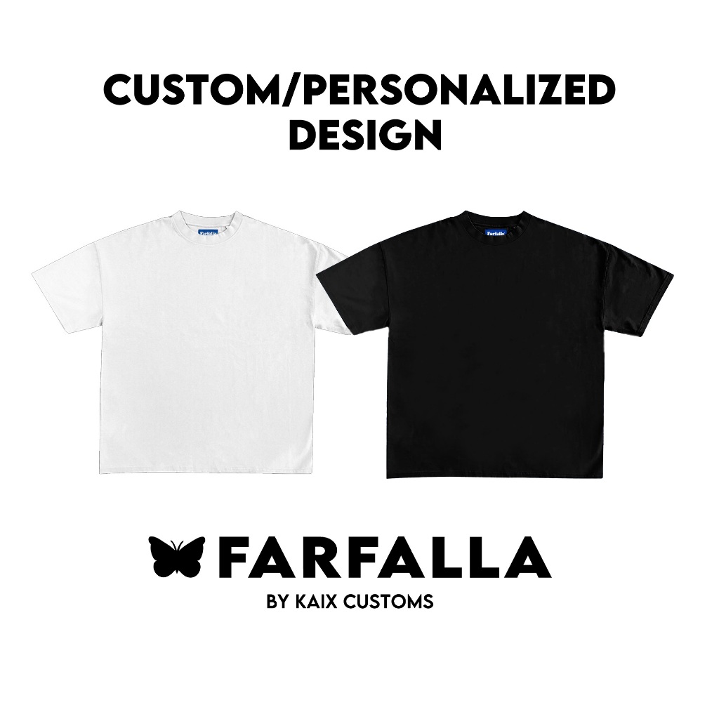 Custom Oversized Tees by Kaix Customs | Shopee Philippines