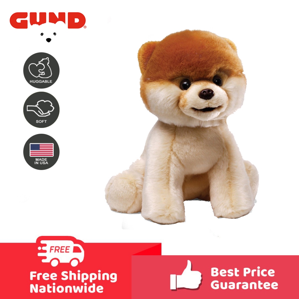 Gund Original - Boo Plush Stuffed Dog 9 Toy - The World's Cutest Dog ...