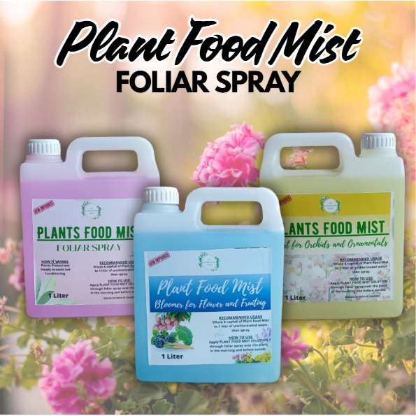 PLANT FOOD MIST FOLIAR SPRAY - BLOOMER AND FOR ORCHIDS - ORNAMENTAL ...